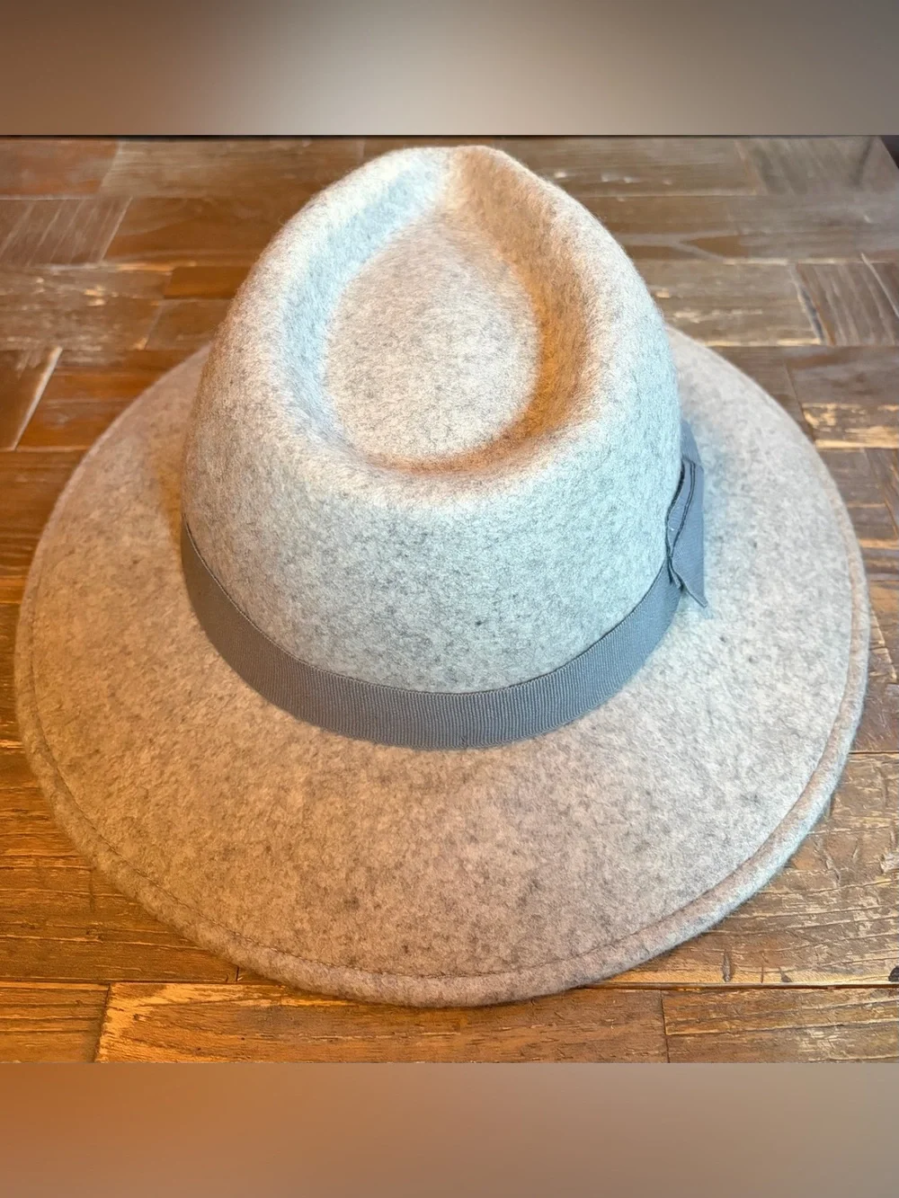J. Crew Wool Western Hat with Grosgrain Trim